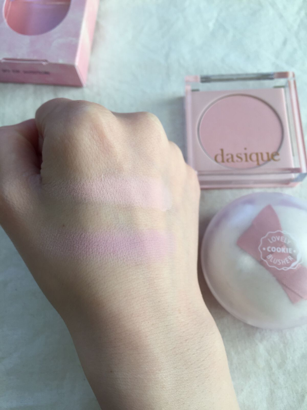 ラブリー クッキー ブラッシャー PP502/ETUDE/パウダーチークを使ったクチコミ（2枚目）