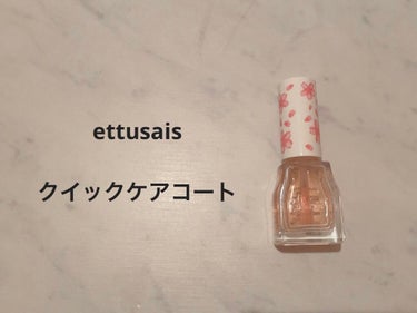 クイックケアコート/ettusais/ネイルオイル・トリートメントを使ったクチコミ（1枚目）