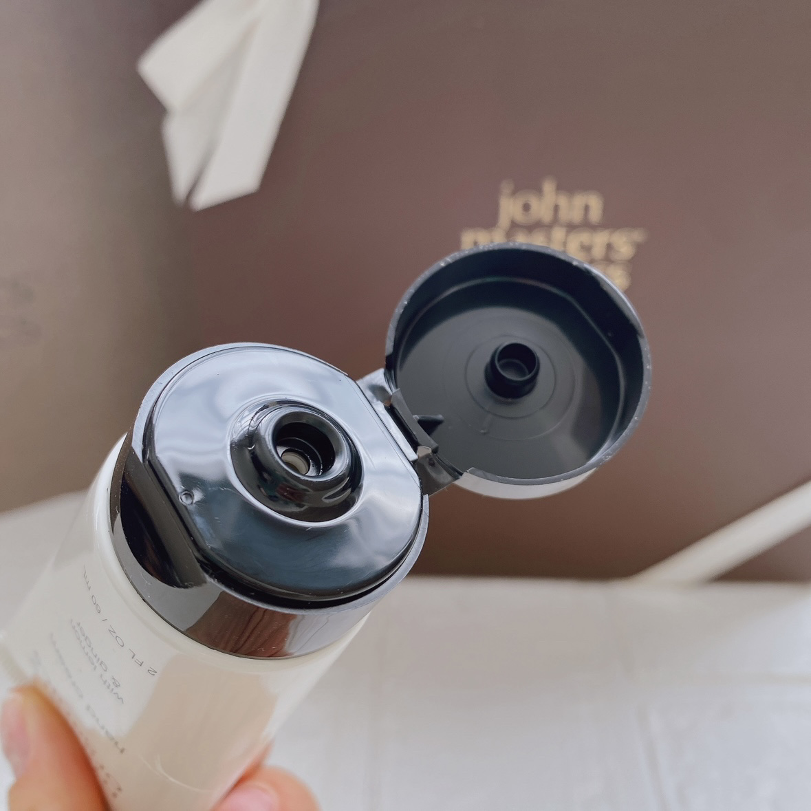 L＆Gハンドクリーム/john masters organics/ハンドクリームを使ったクチコミ（3枚目）