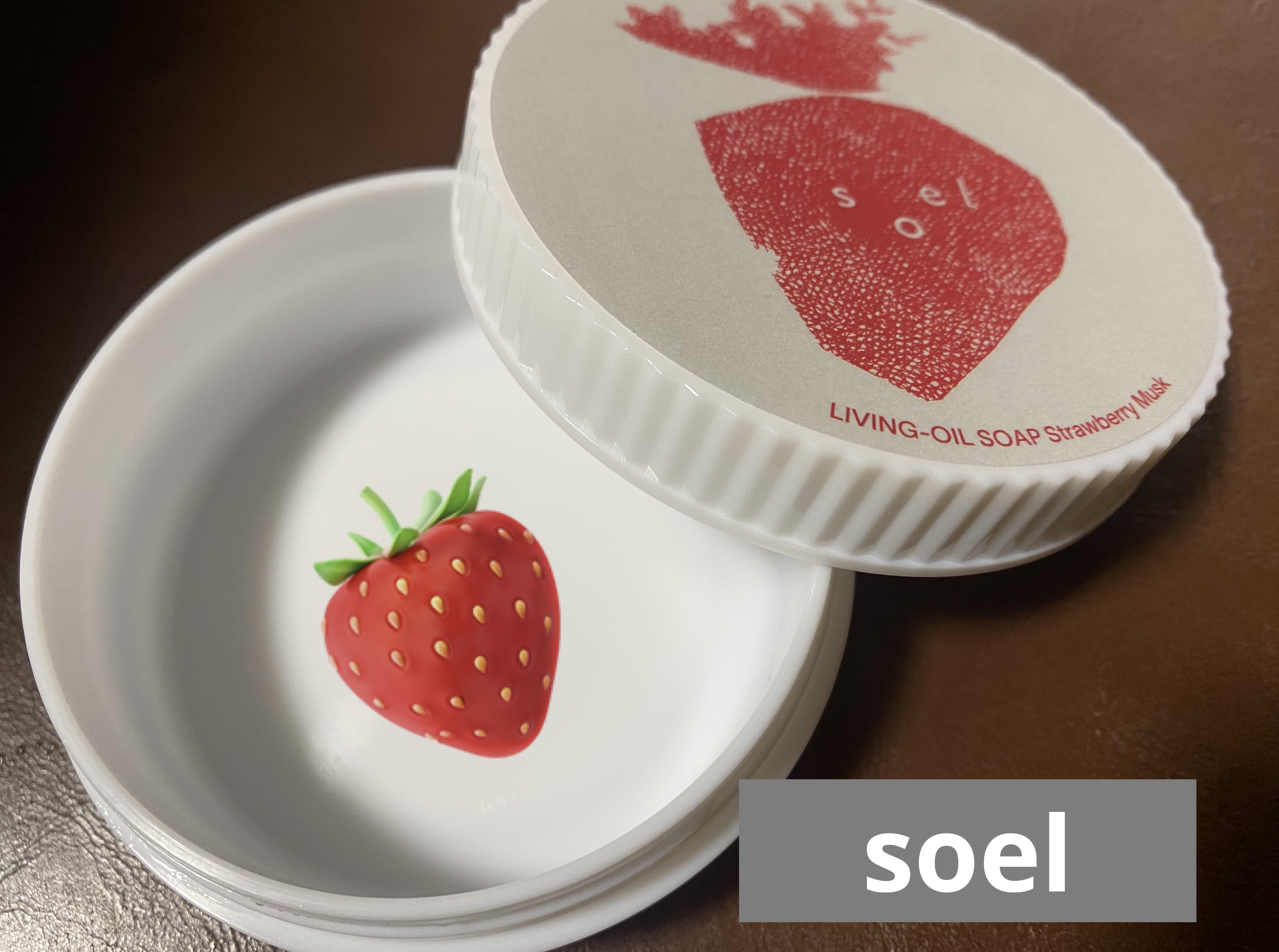 LIVING-OIL SOAP 生せっけん(洗顔・ボディソープ)/soel/洗顔石鹸を使ったクチコミ（1枚目）