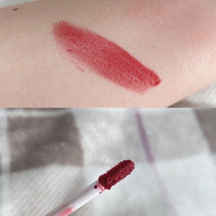 ジューシーリップティント/キャンメイク/口紅を使ったクチコミ(2枚目)