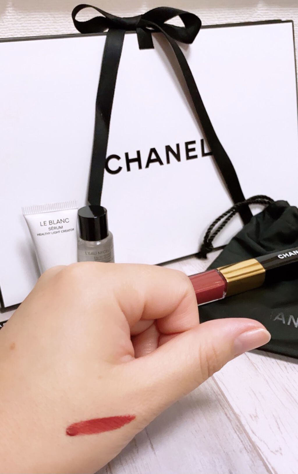 ル ルージュ デュオ ウルトラ トゥニュ/CHANEL/口紅を使ったクチコミ（2枚目）