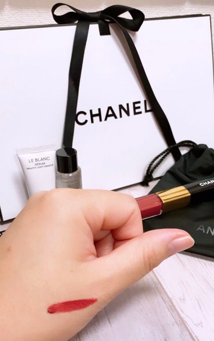 ル ルージュ デュオ ウルトラ トゥニュ/CHANEL/口紅を使ったクチコミ(2枚目)