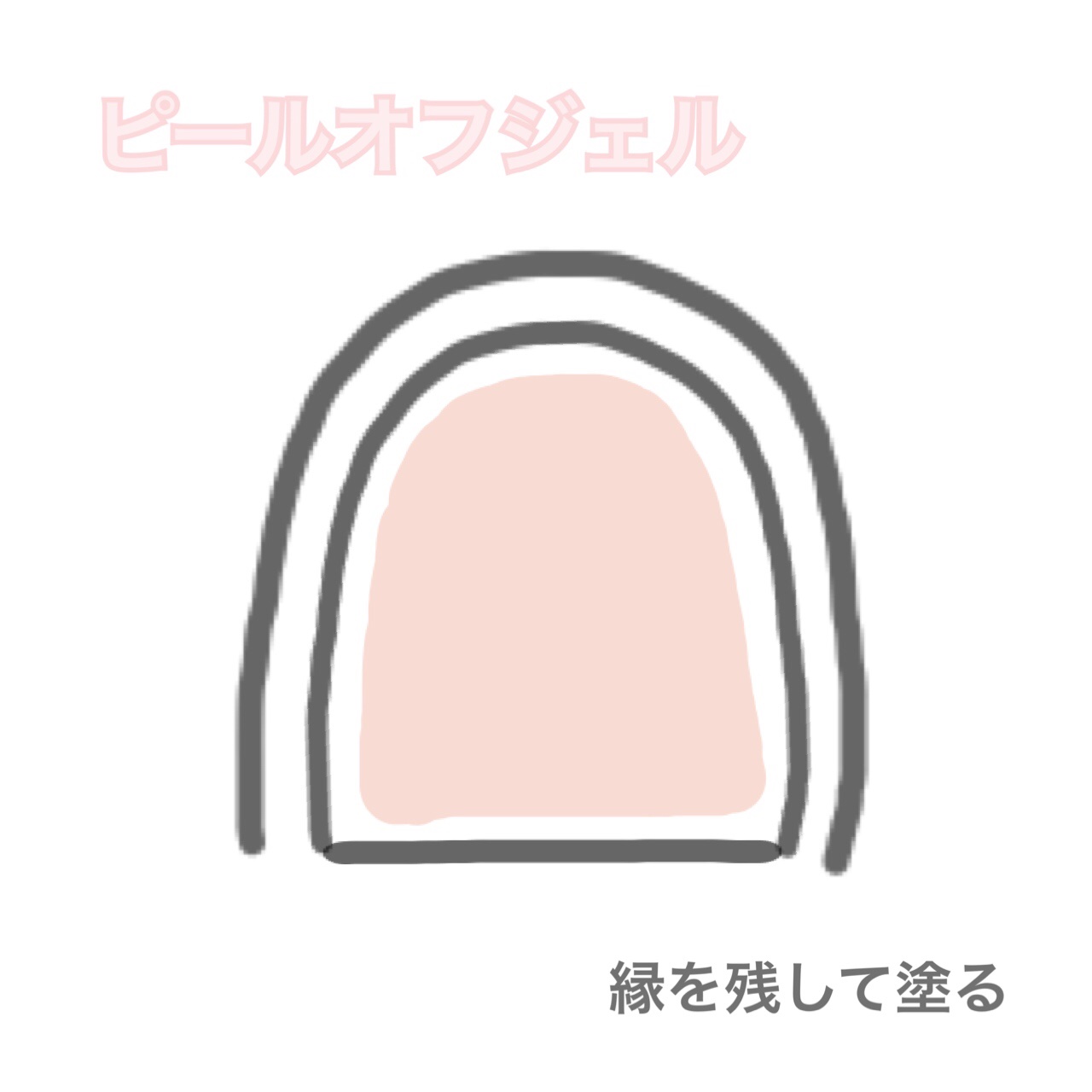 ベティジェル ピールオフジェル/プリジェル/ジェルネイルを使ったクチコミ（2枚目）