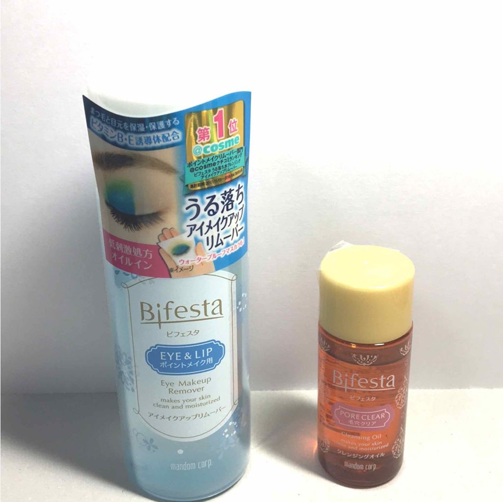 ミセラーアイメイクアップリムーバー/ビフェスタ/ポイントメイクリムーバーを使ったクチコミ（3枚目）