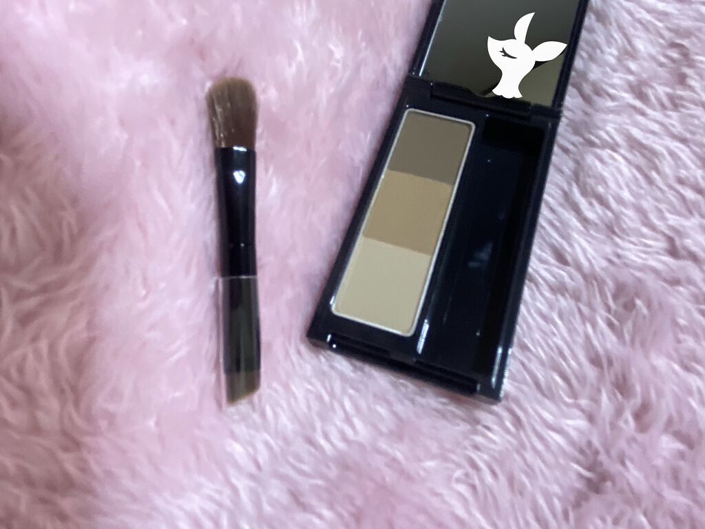 デザイニングアイブロウ3D フィット(Web限定) EX-4 ライトブラウン系/KATE/パウダーアイブロウを使ったクチコミ（2枚目）