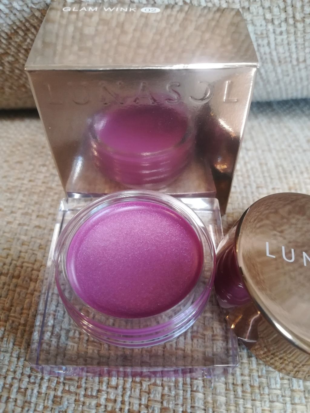 ルナソル グラムウィンク/LUNASOL/ジェル・クリームアイシャドウを使ったクチコミ（1枚目）