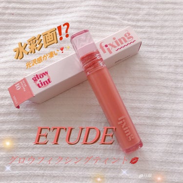 グロウ フィクシングティント/ETUDE/口紅を使ったクチコミ（1枚目）