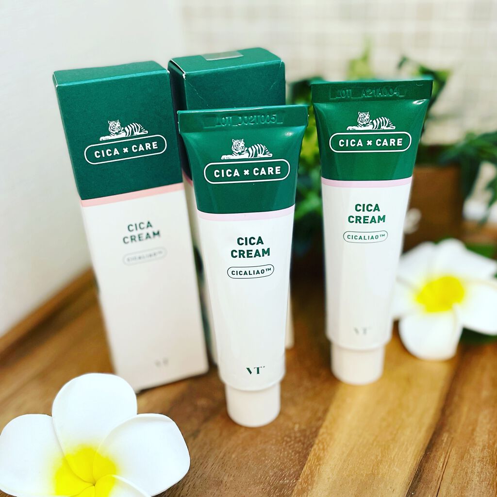 CICA クリーム/VT/フェイスクリームを使ったクチコミ(1枚目)