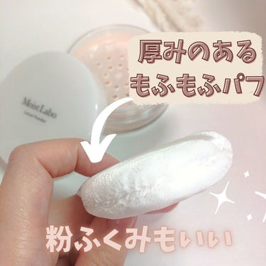 モイストラボ ルースパウダー 00 透明タイプ/Moist Labo/ルースパウダーを使ったクチコミ（2枚目）