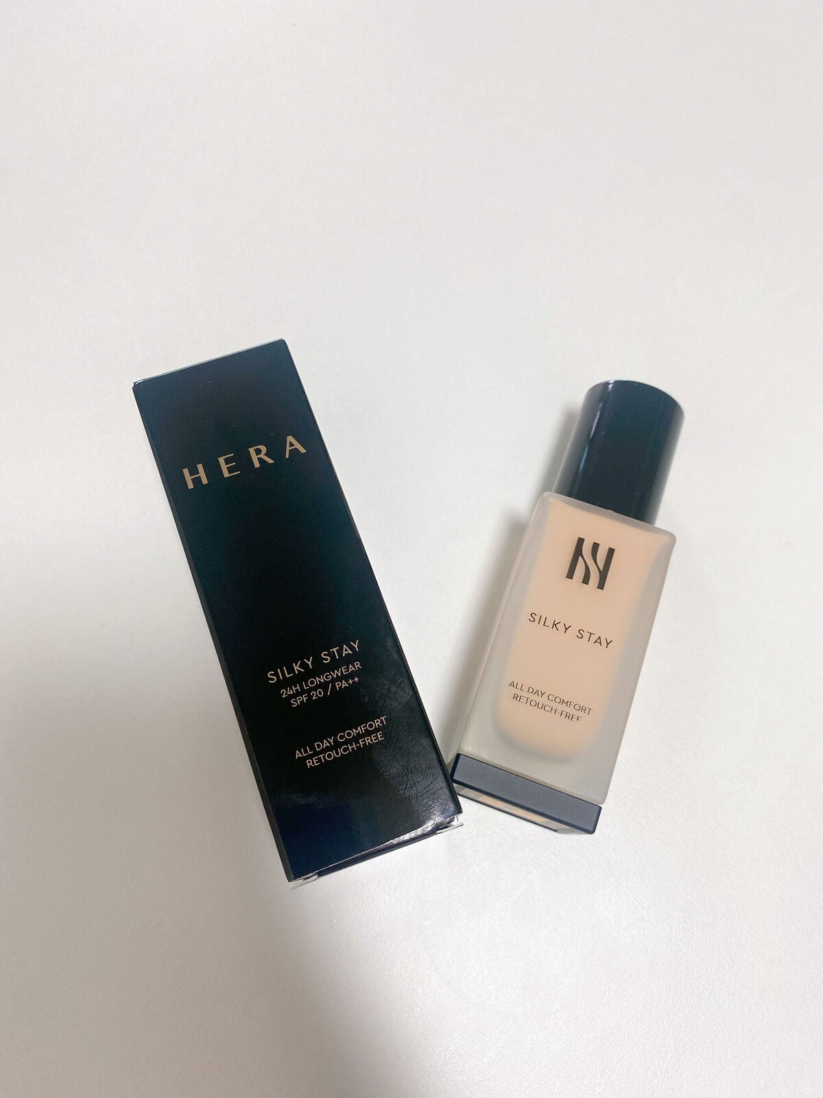 シルキーステイファンデーション/HERA/リキッドファンデーションを使ったクチコミ(1枚目)