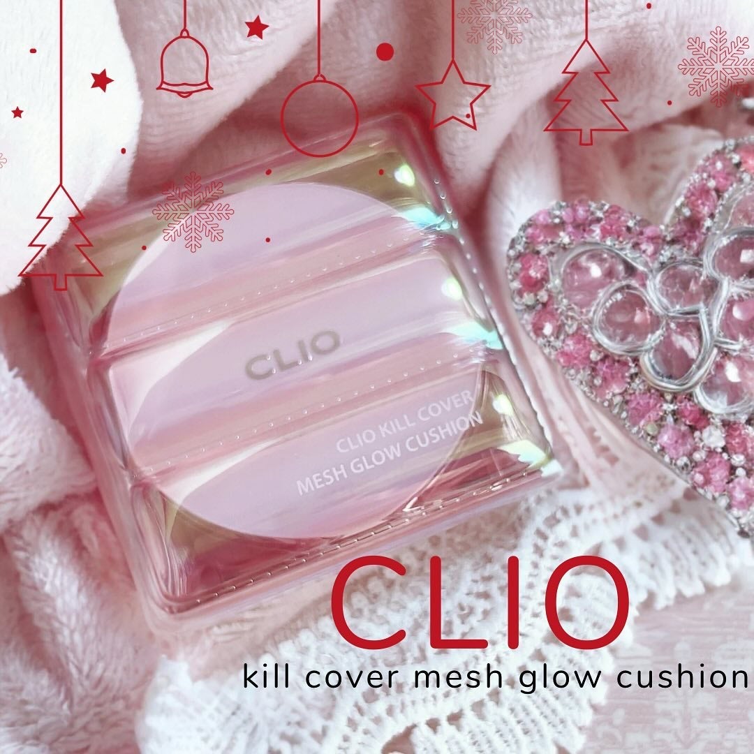 キル カバー メッシュ グロウ クッション/CLIO/クッションファンデーションを使ったクチコミ(1枚目)
