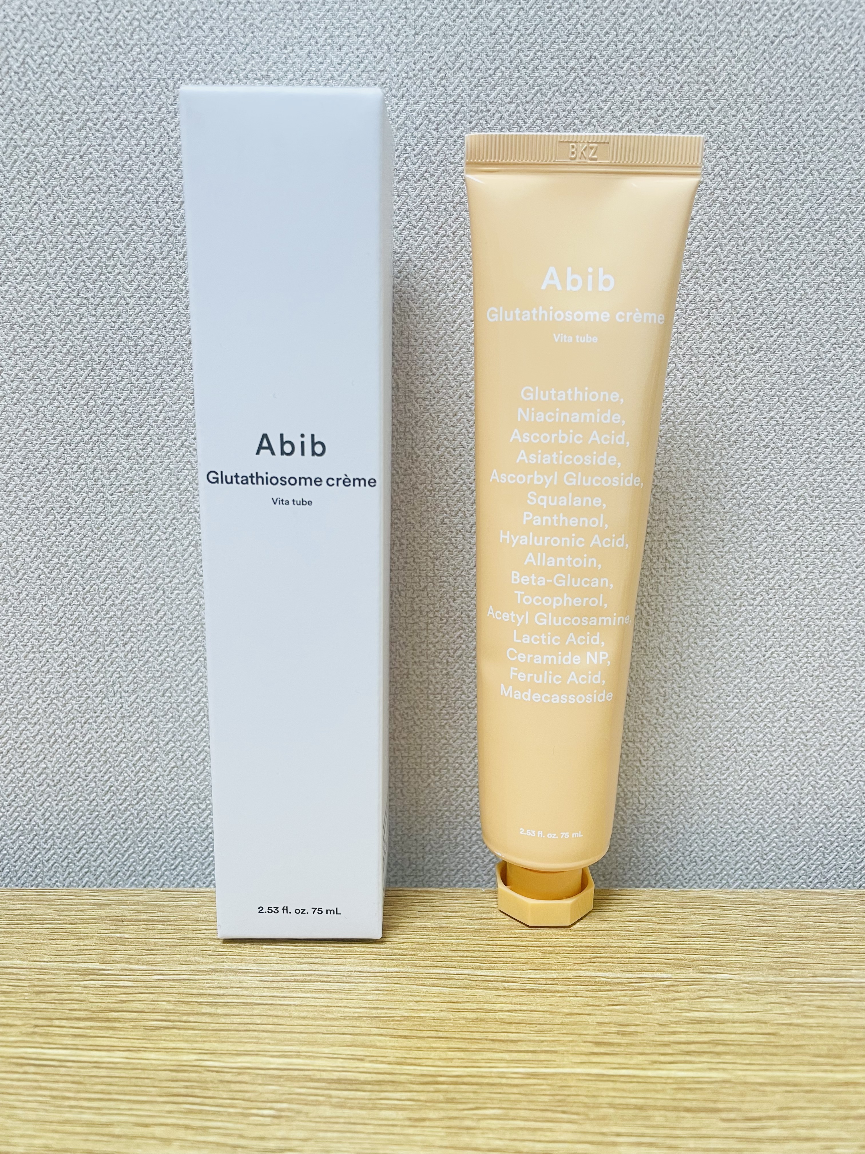 アビブ　グルタチオンソームクリームビタチューブ/Abib /フェイスクリームを使ったクチコミ（1枚目）