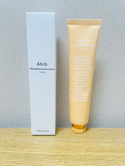 アビブ グルタチオンソームクリームビタチューブ/Abib /フェイスクリームを使ったクチコミ(1枚目)