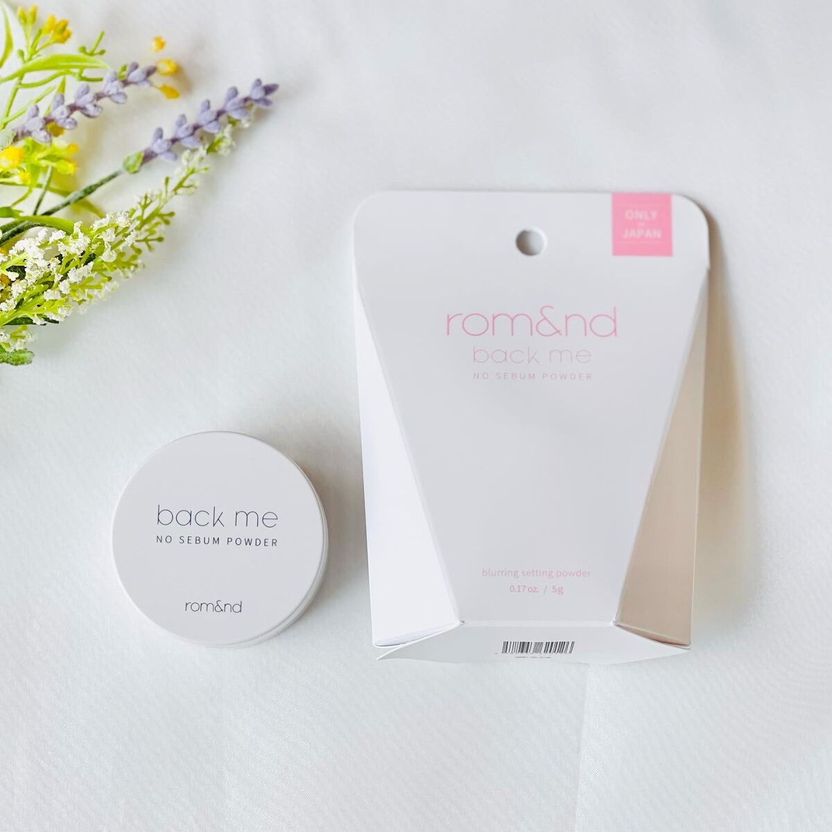バックミーノーセバムパウダー/rom&nd/ルースパウダーを使ったクチコミ(4枚目)