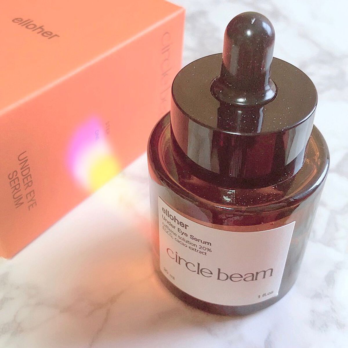 サークルビーム - Under Eye Serum/elloher/美容液を使ったクチコミ（1枚目）