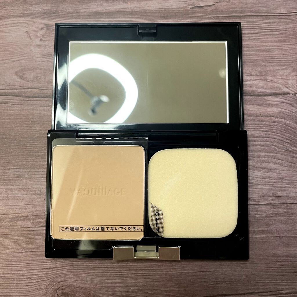 ドラマティックフェイスパウダー/マキアージュ/プレストパウダーを使ったクチコミ（2枚目）