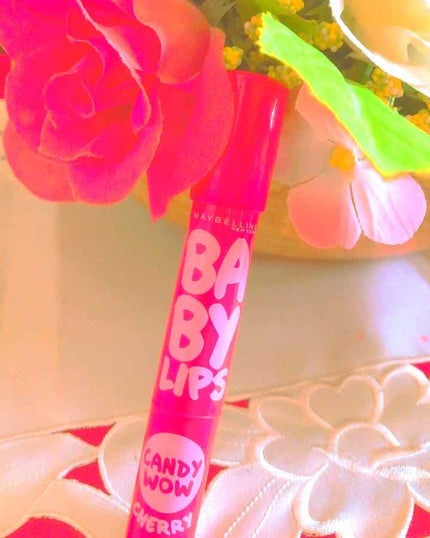 リップクリーム キャンディ ワオ/MAYBELLINE NEW YORK/口紅を使ったクチコミ(1枚目)
