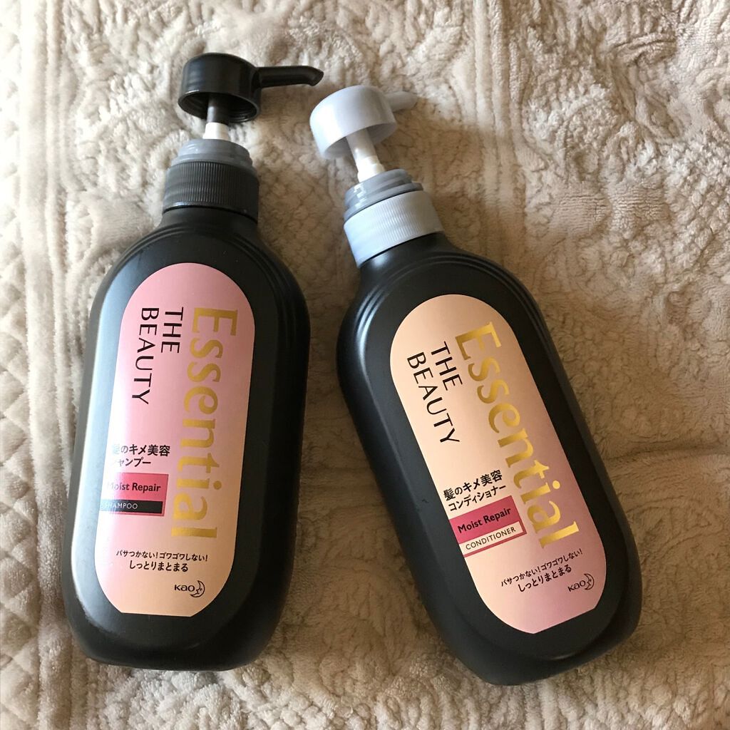 しっとりまとまる シャンプー／コンディショナー/エッセンシャル/市販シャンプーを使ったクチコミ（2枚目）