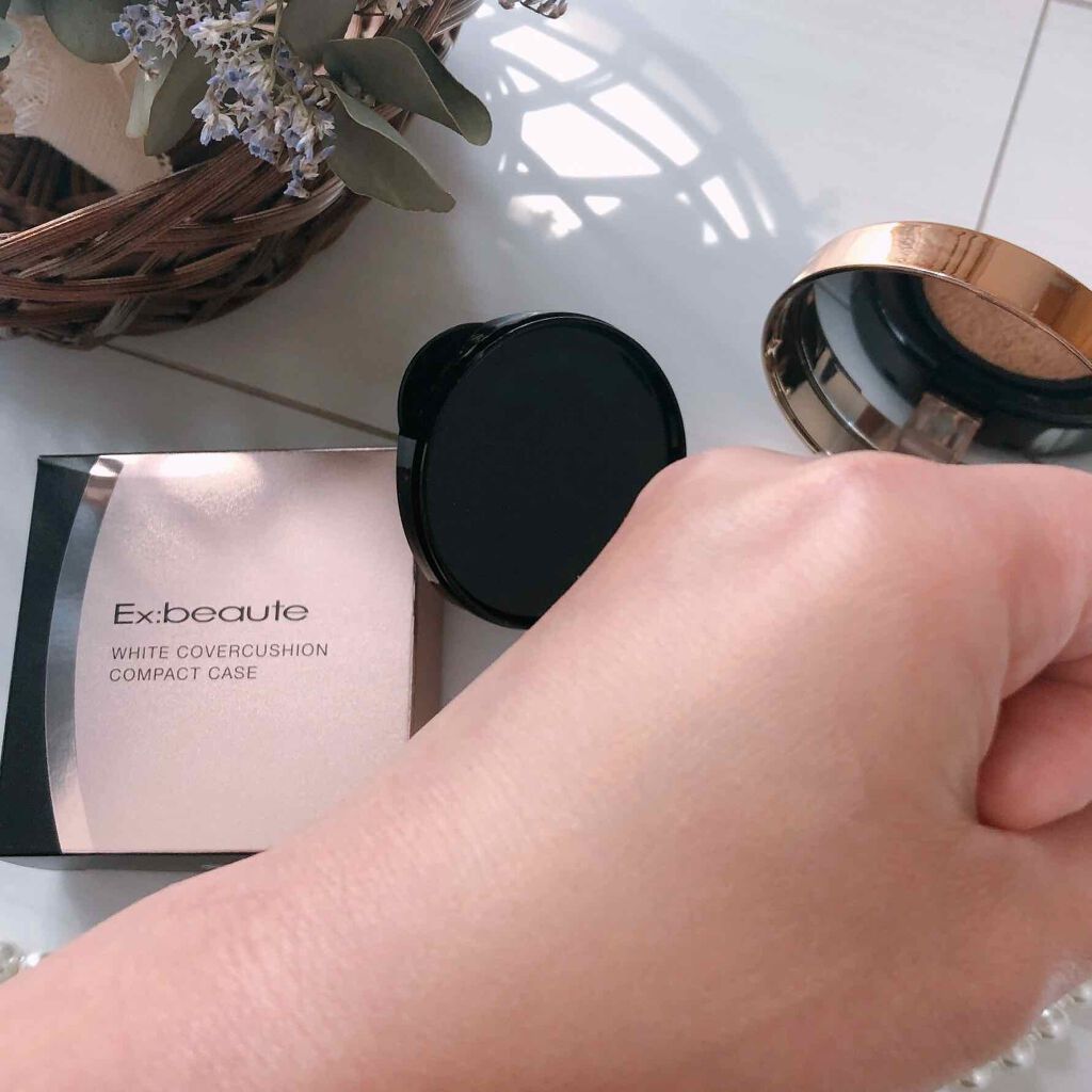 ホワイトカバークッション/エクスボーテ/クッションファンデーションを使ったクチコミ(3枚目)