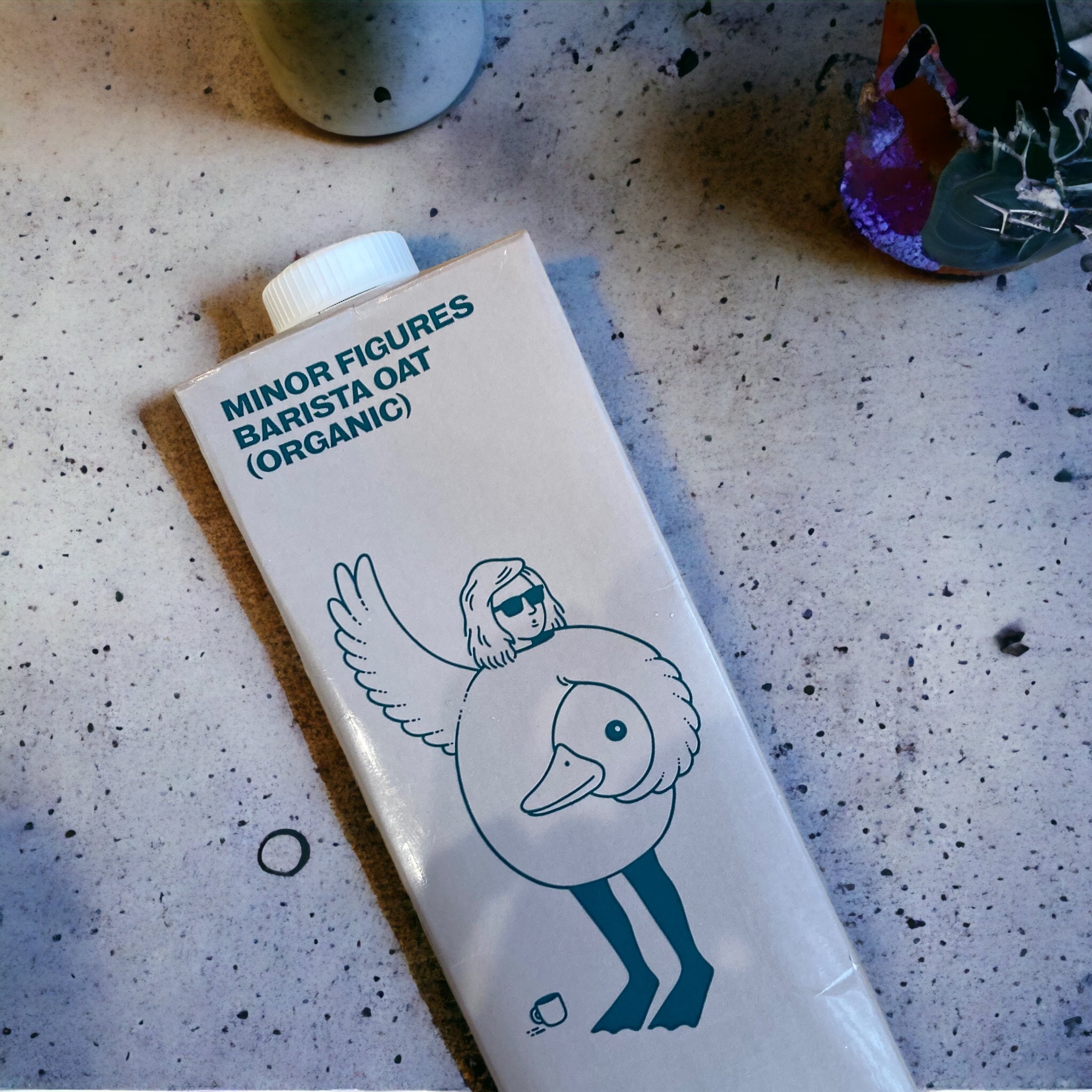 有機バリスタオーツミルク/MINOR FIGURES/オーツ・アーモンドミルクを使ったクチコミ（1枚目）