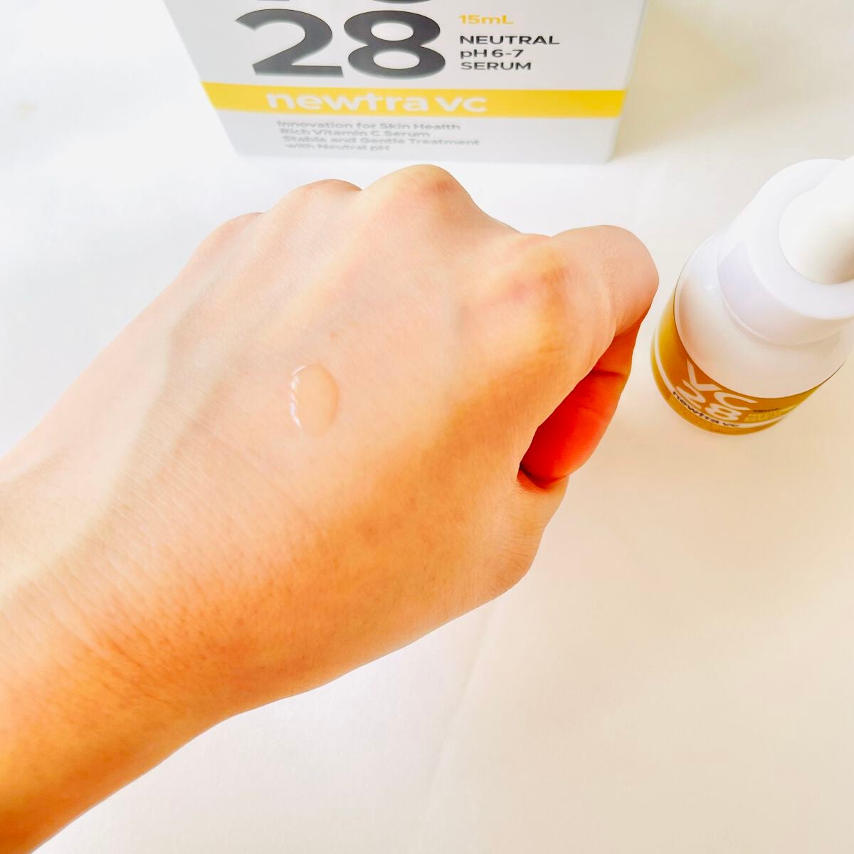 newtra VC 28 SERUM/newtra vc/美容液を使ったクチコミ(5枚目)