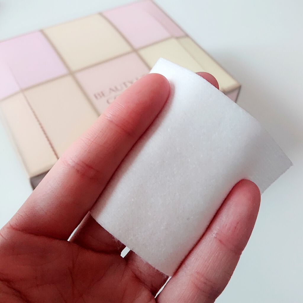 ビューティーアップコットン G/SHISEIDO/コットンを使ったクチコミ(2枚目)