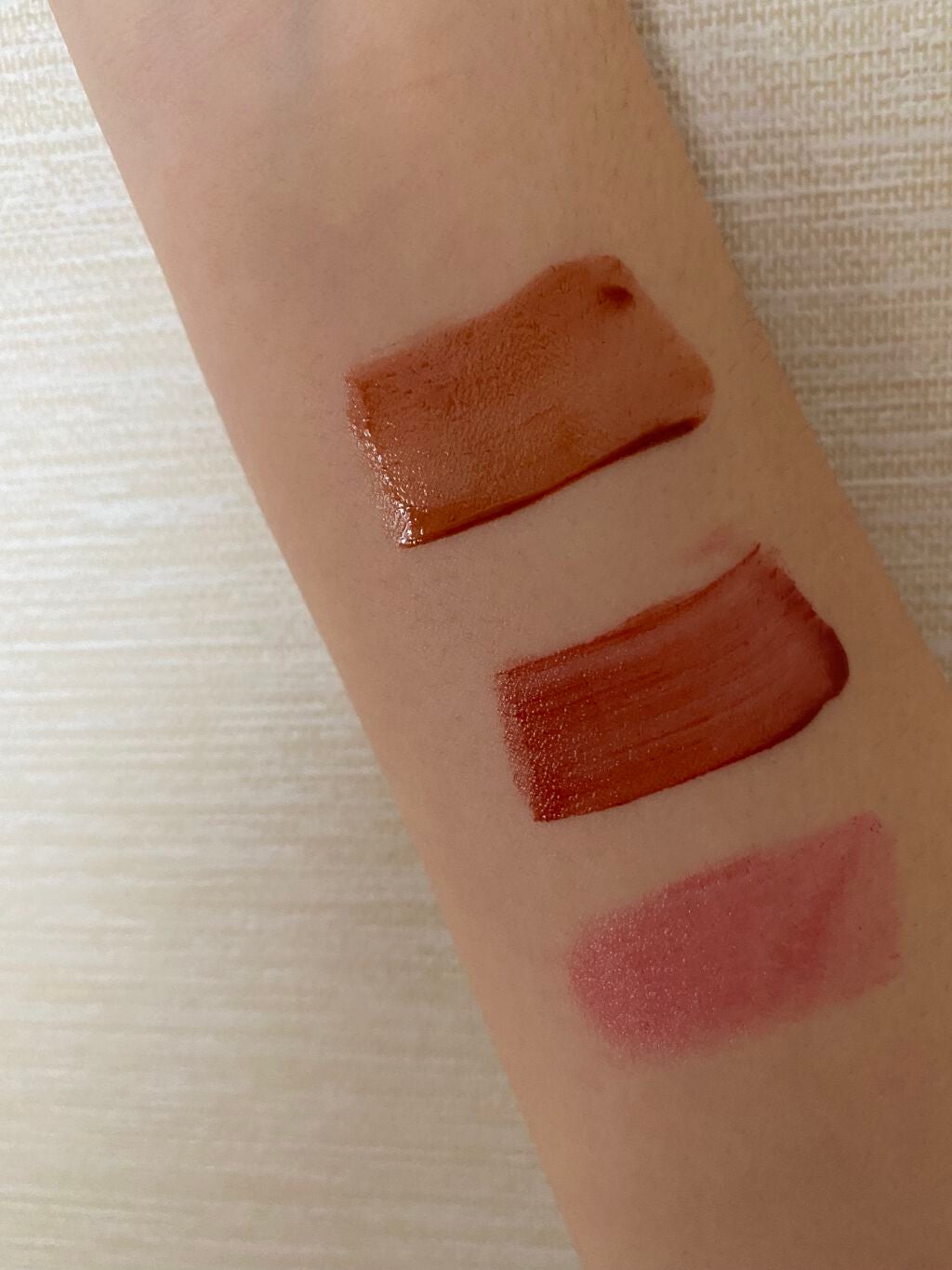 グラスティングウォーターティント/rom&nd/リップティントを使ったクチコミ(2枚目)