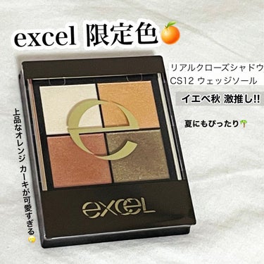 リアルクローズシャドウ/excel/アイシャドウパレットを使ったクチコミ（1枚目）