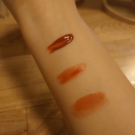 ジューシーラスティングティント/rom&nd/リップティントを使ったクチコミ(3枚目)