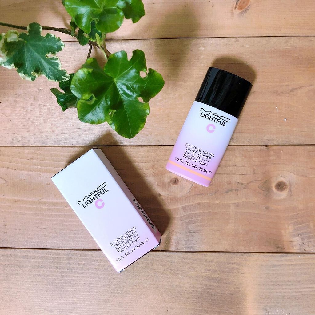 ライトフル Ｃ＋ティンティッド プライマーSPF45(PA++++)/M・A・C/化粧下地を使ったクチコミ（1枚目）