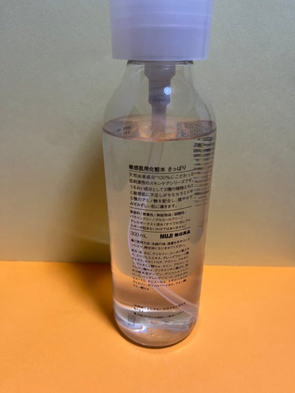 敏感肌用化粧水 さっぱり 300ml/無印良品/化粧水の画像