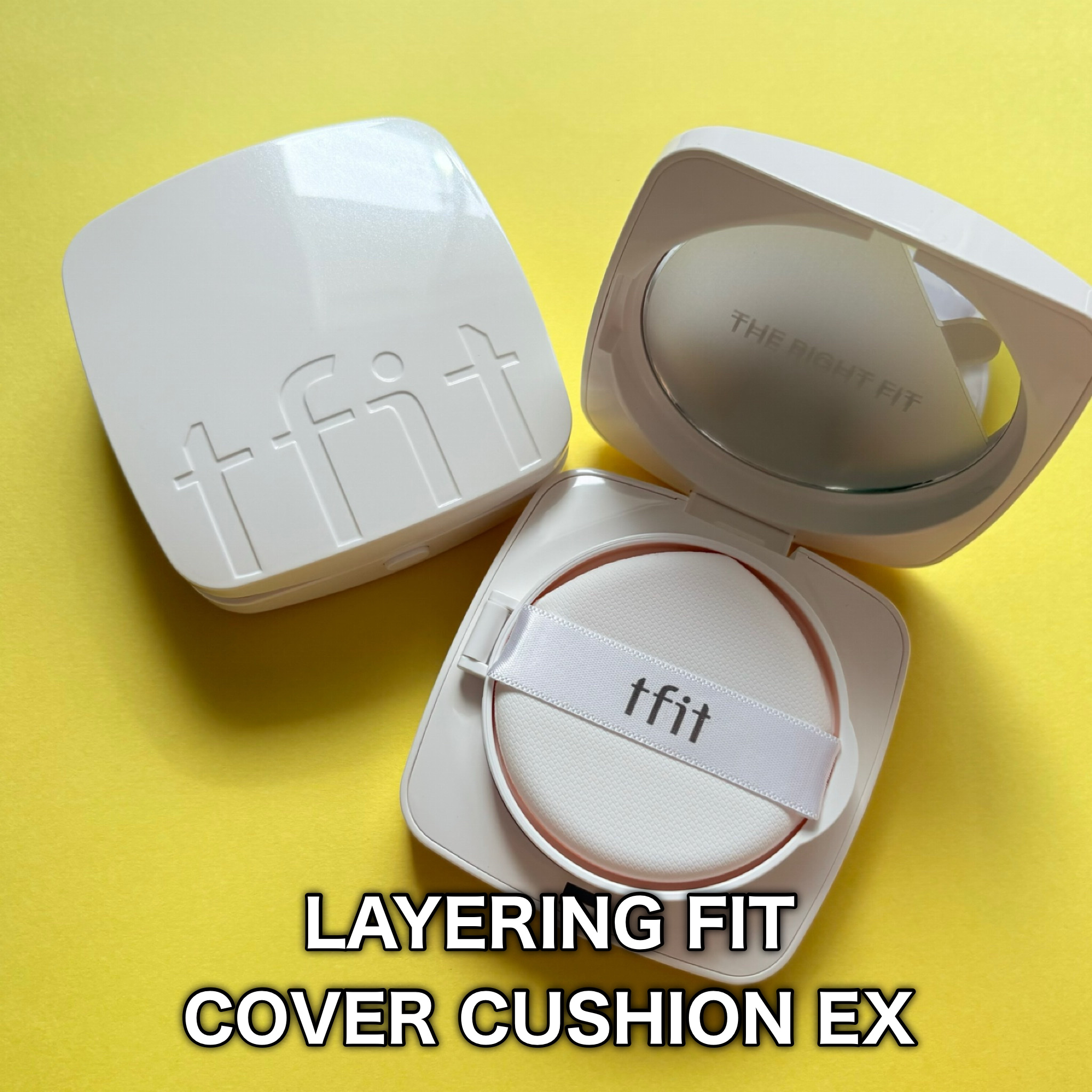 レイヤリングフィットカバークッションEX/TFIT/クッションファンデーションを使ったクチコミ（2枚目）