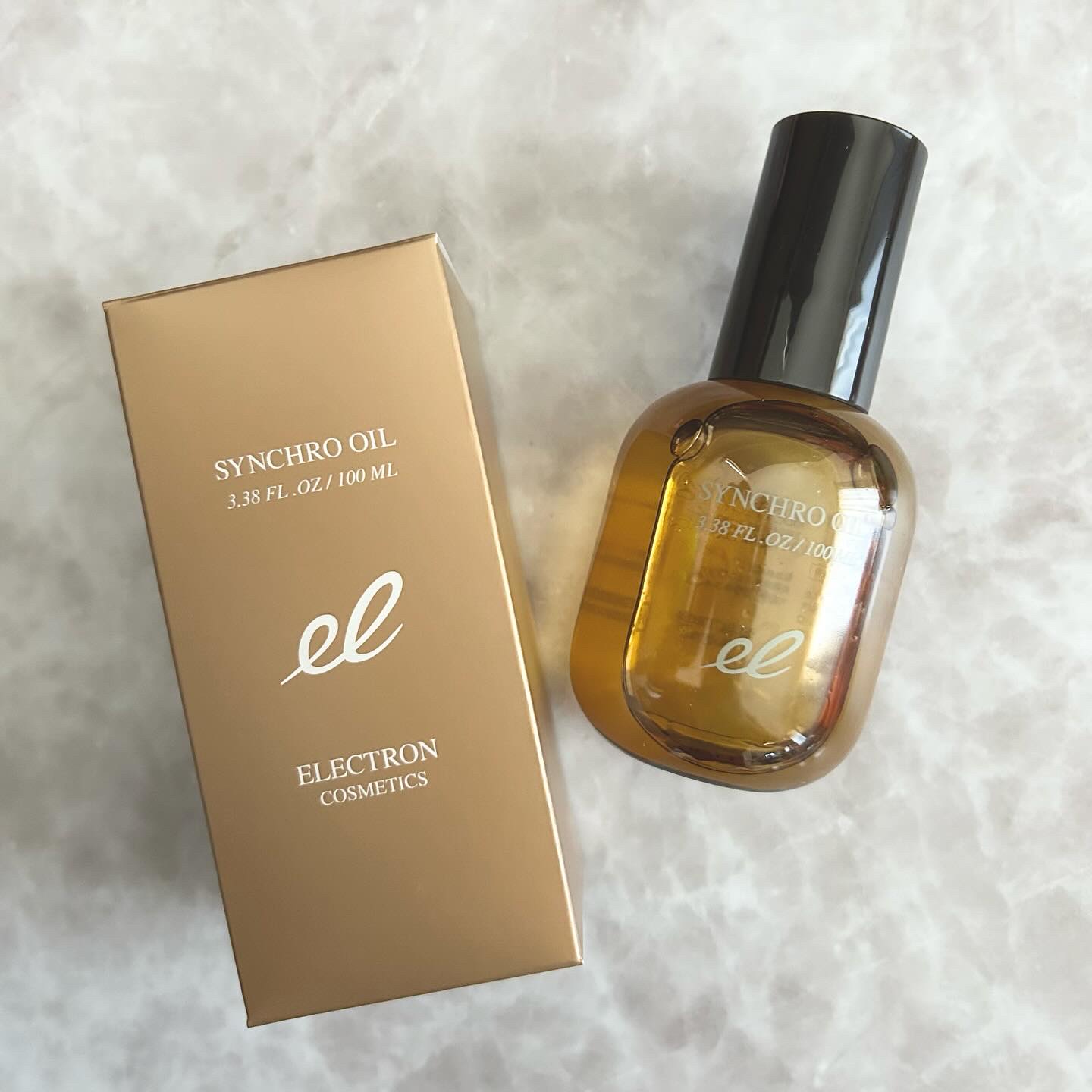 シンクロオイル/ELECTRON/ヘアオイルを使ったクチコミ（1枚目）