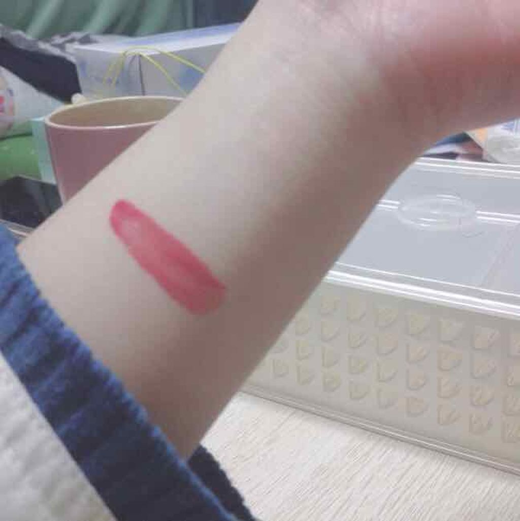 ディアダーリン ウォータージェルティント (アイスティント)/ETUDE/口紅を使ったクチコミ(2枚目)