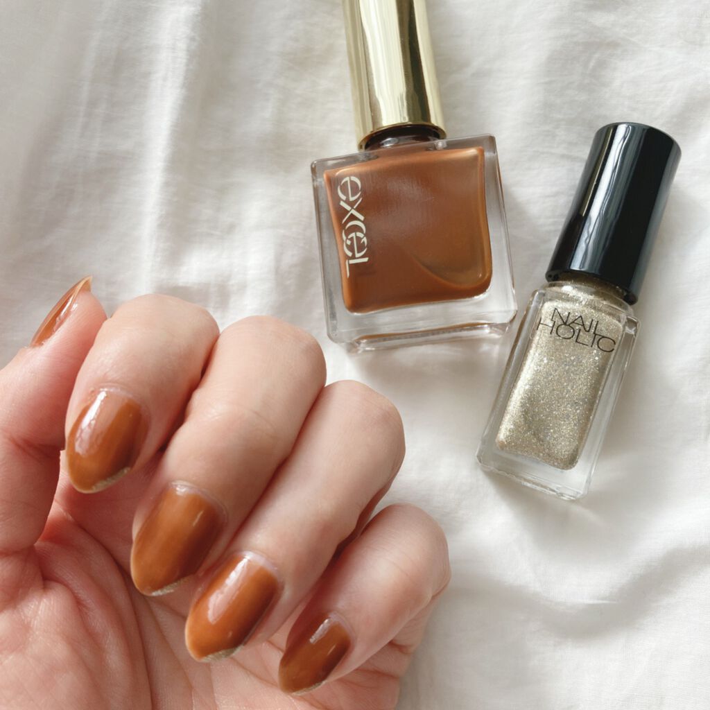 エクセル ネイルポリッシュ N NL30 プラリネキス/excel/マニキュアを使ったクチコミ（1枚目）