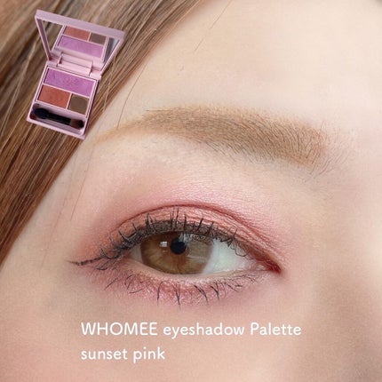 フーミー アイシャドウパレット/WHOMEE/アイシャドウパレットを使ったクチコミ(1枚目)