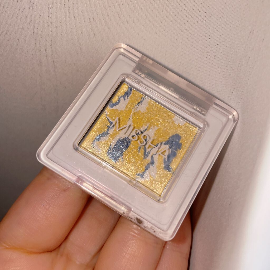 グリッタープリズム シャドウ マーブル グリッタープリズム シャドウ マーブル GYE01/MISSHA/単色アイシャドウを使ったクチコミ（1枚目）