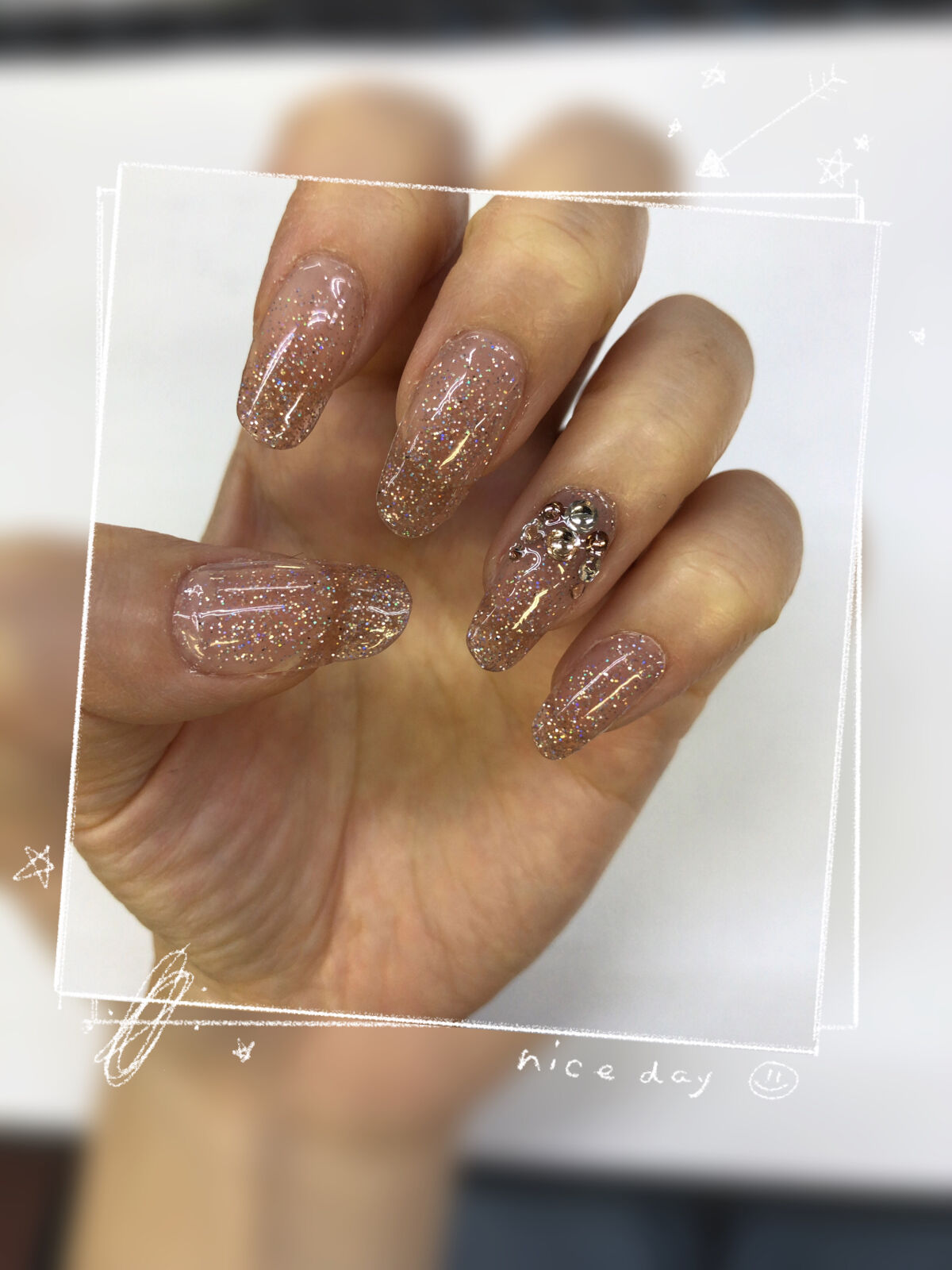 プリジェルスーパーエクセレントベース/プリジェル/ジェルネイルを使ったクチコミ（1枚目）