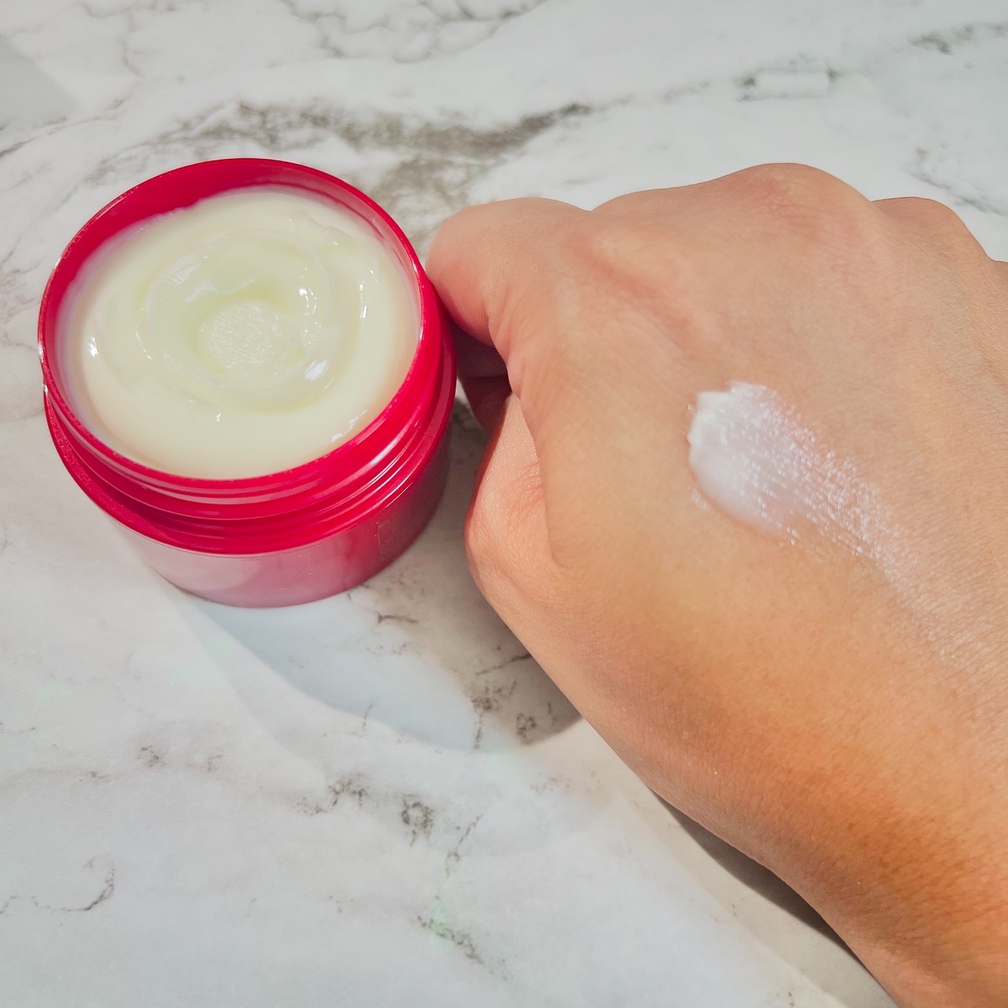 極潤 薬用ハリクリーム/肌ラボ/フェイスクリームを使ったクチコミ（3枚目）