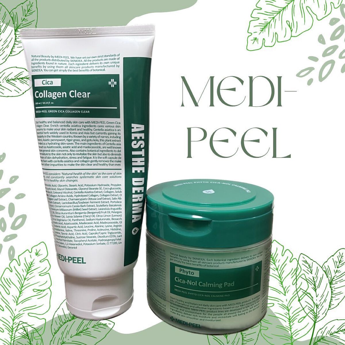 フィトシカノールカーミングパッド/MEDIPEEL/トナーパッドを使ったクチコミ（1枚目）