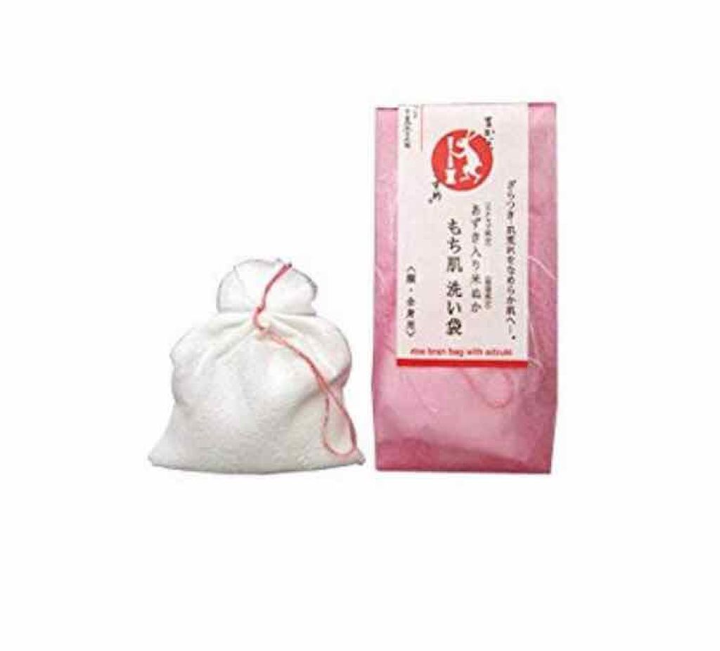 もち肌　洗い袋（あずき入り）/まかないこすめ/その他洗顔料を使ったクチコミ（1枚目）