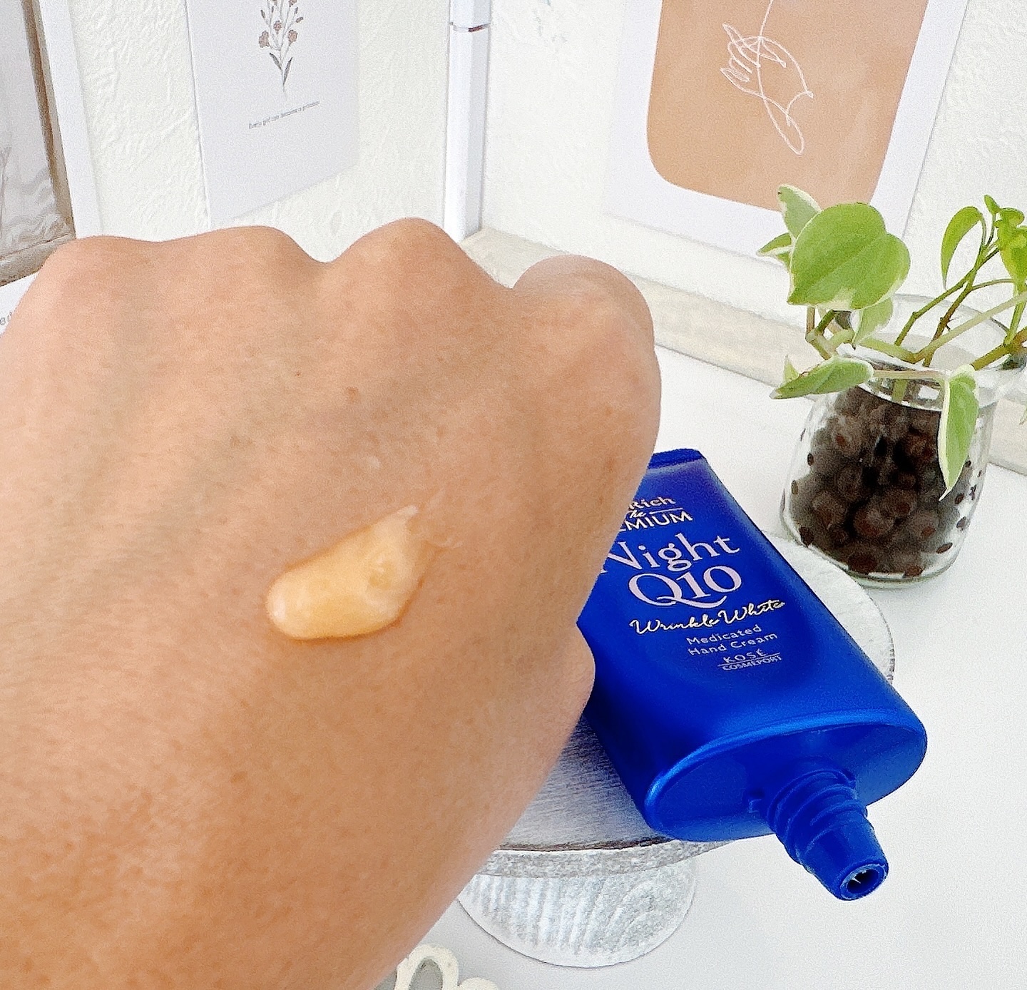 コエンリッチ　ザ　プレミアム 薬用リンクルナイト　ハンドクリーム 【医薬部外品】/コエンリッチQ10/ハンドクリームを使ったクチコミ（2枚目）