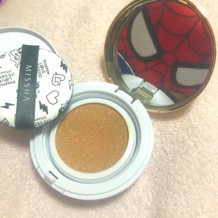 M クッション ファンデーション(モイスチャー)/MISSHA/クッションファンデーションを使ったクチコミ(3枚目)