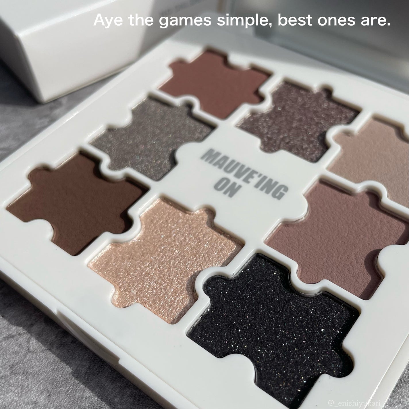 ザジー ジグソーアイシャドウパレット/SHEGLAM/アイシャドウパレットを使ったクチコミ(9枚目)