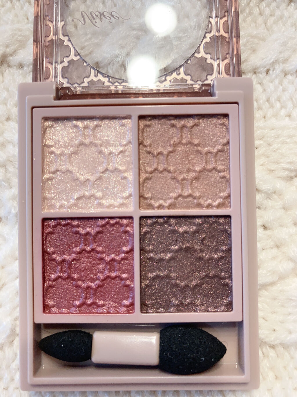 グロッシーリッチ アイズ N/Visée/アイシャドウパレットを使ったクチコミ（3枚目）