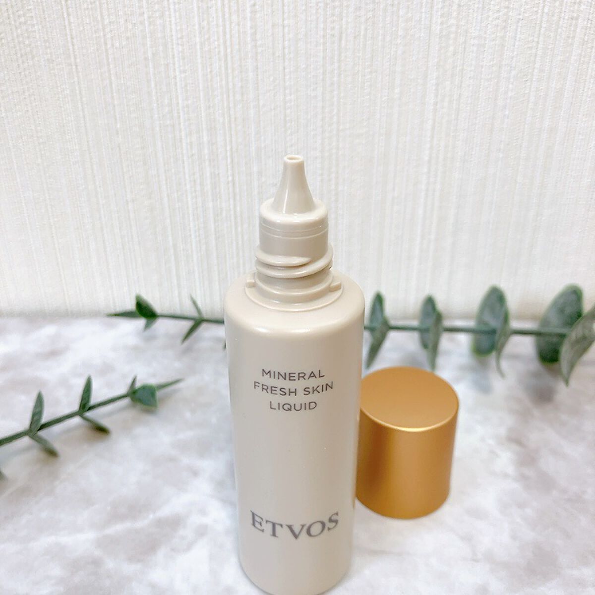 ミネラルフレッシュスキンリキッド/エトヴォス/リキッドファンデーションを使ったクチコミ（3枚目）