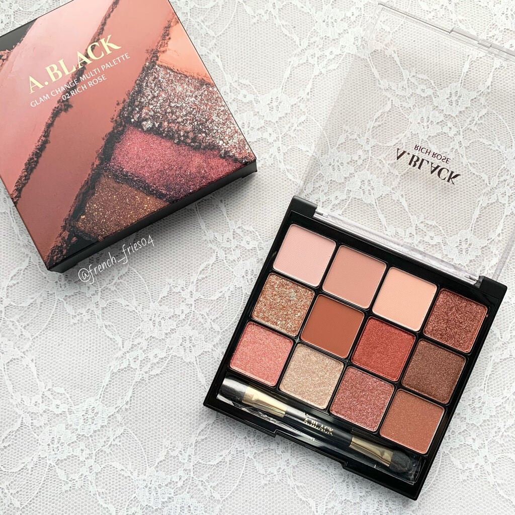 グラムチェンジマルチパレット/A.BLACK/マルチパレットを使ったクチコミ(10枚目)