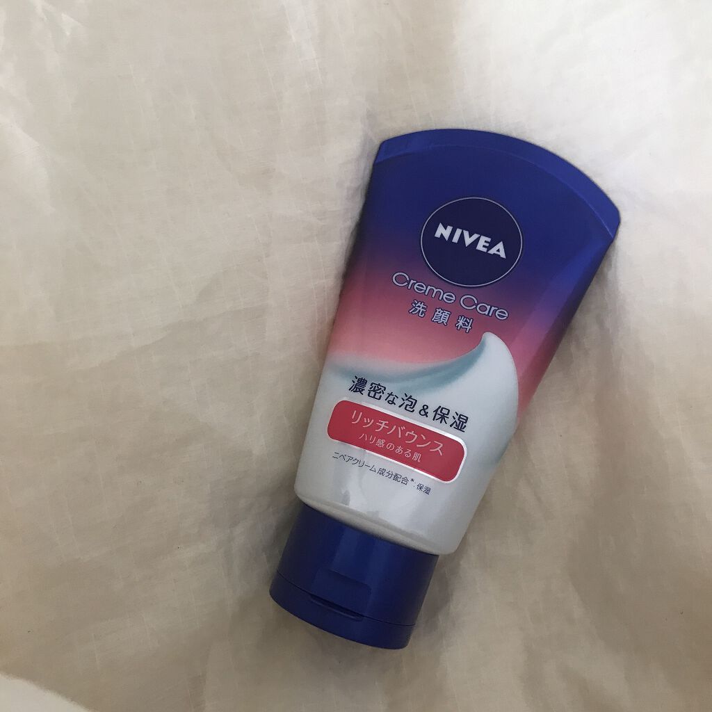 ニベア クリームケア洗顔料 リッチバウンス/ニベア/洗顔フォームを使ったクチコミ（1枚目）