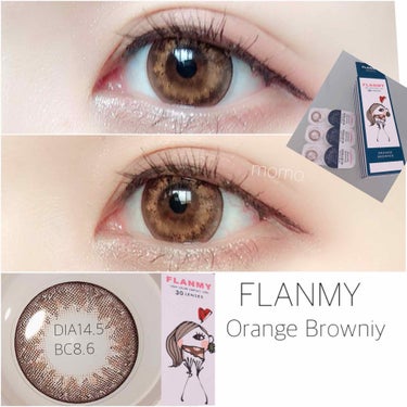 ︎️️❝デカ目演出❞♡FLANMY(フランミー)♡
#OrangeBrowniy


佐々木希さんイメージモデルのカラコン。

何回リピートしたか分からないくらい

お気に入りでまん丸な